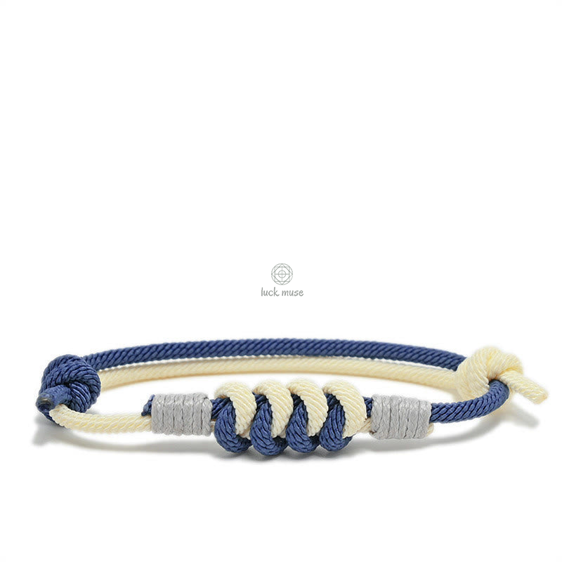 Samsara Knot Strength Reincarnation Knot Braid String Bracelet with Simple Design - Image 12