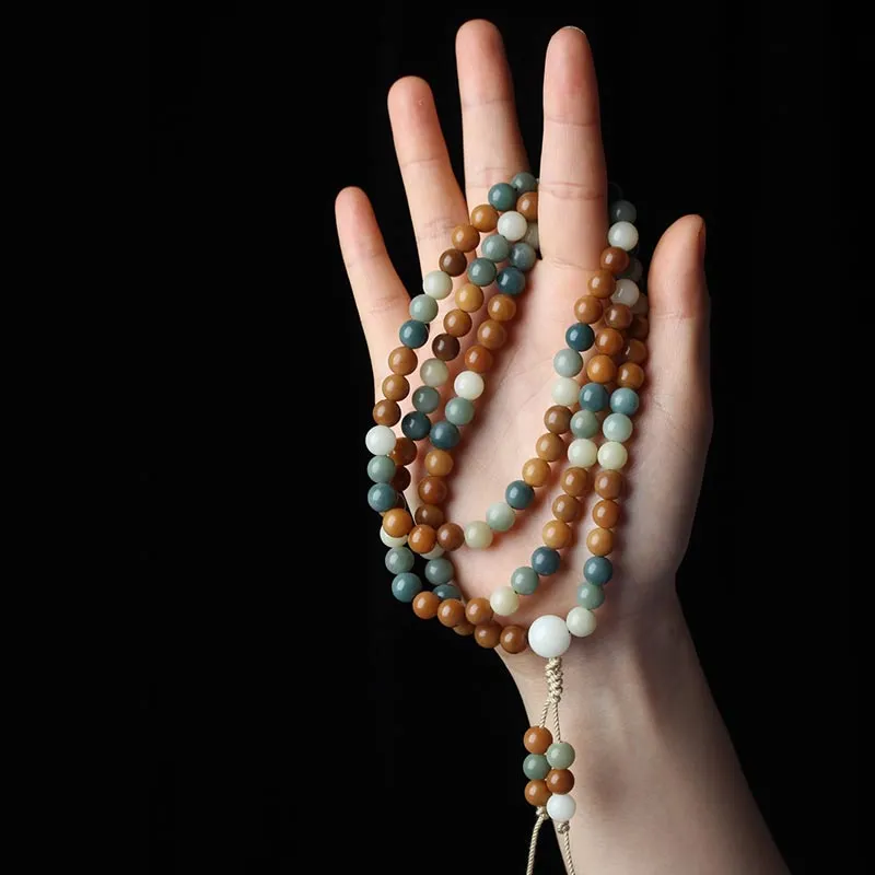 Bodhi Seed Harmony Wisdom Mala Bracelet by Luck Muse Shop - Image 8