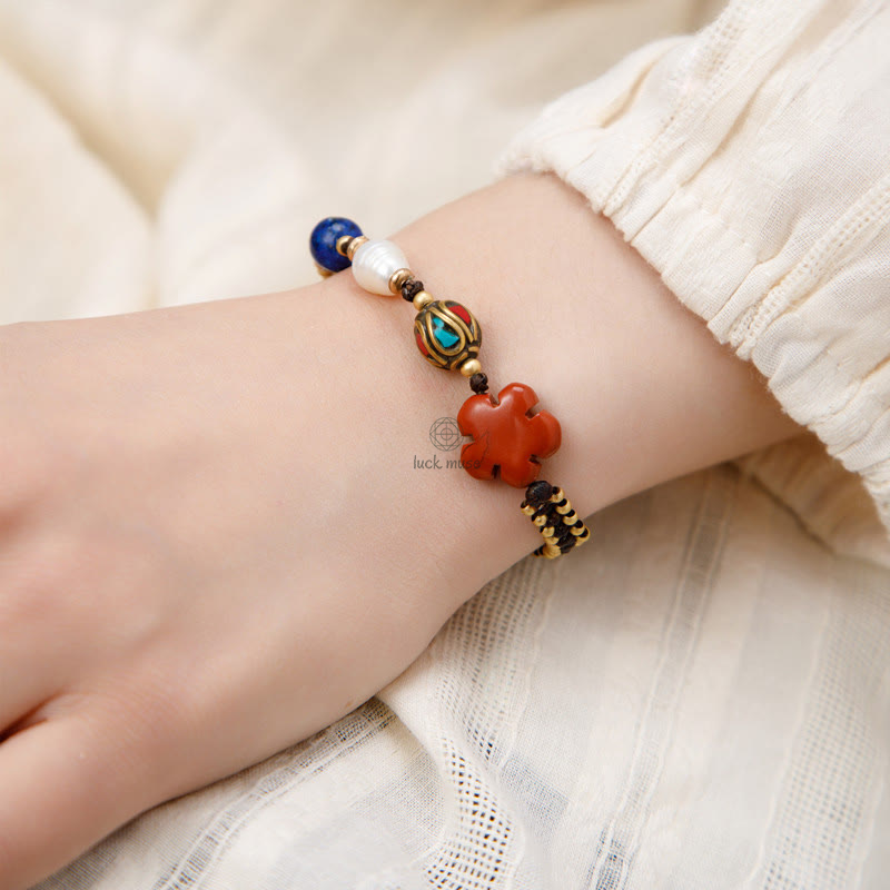 Tibetan Turquoise Buddha Bracelet for Protection and Strength - Image 5