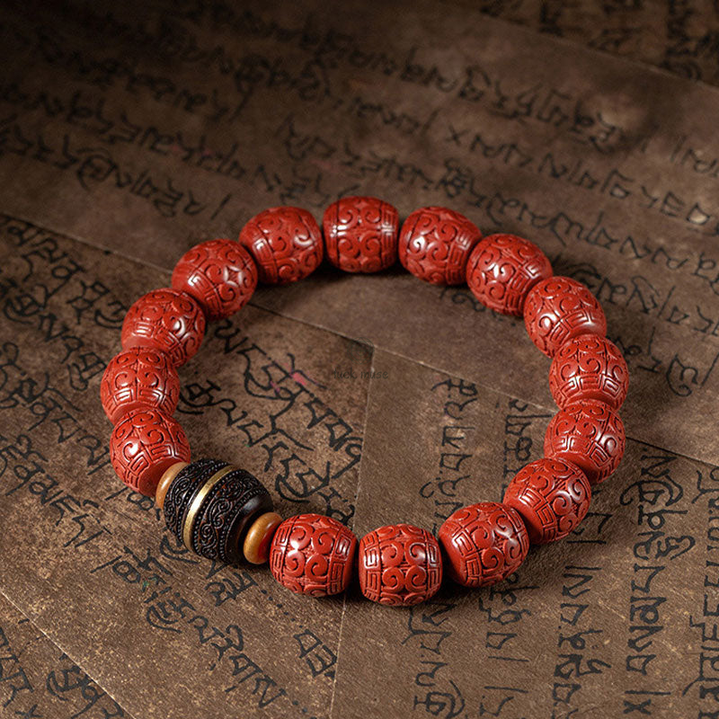 Cinnabar Ebony Blessing Bracelet from Luck Muse Shop - Image 7