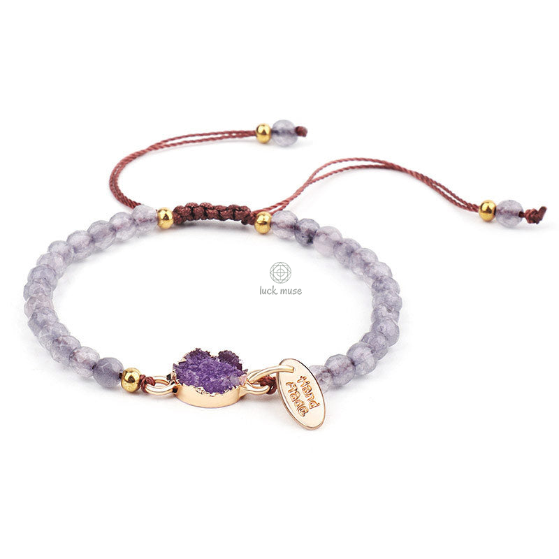 Luck Muse Healing Crystal Charm Bracelet - Image 3
