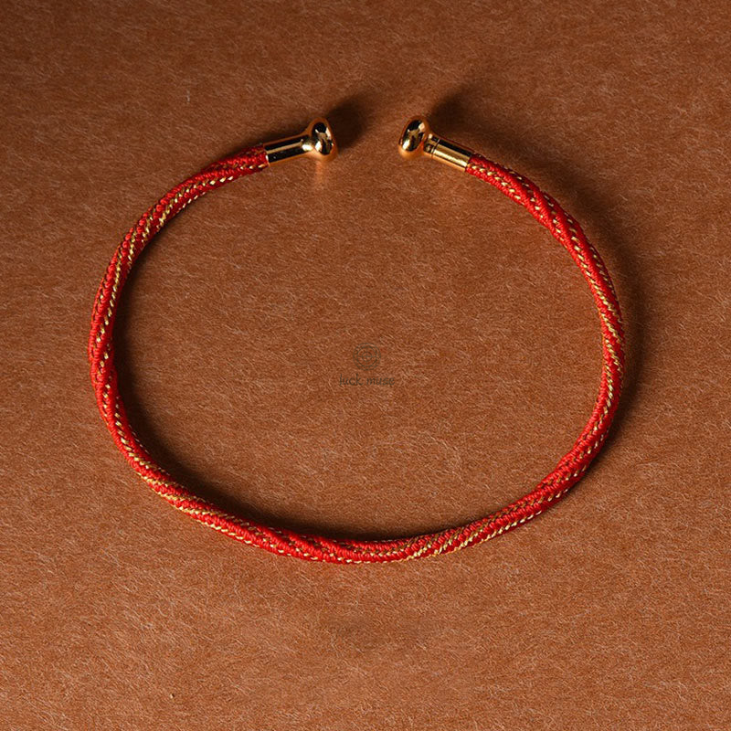 Luck Muse Handmade Luck Braid Cuff Bracelet - Image 16