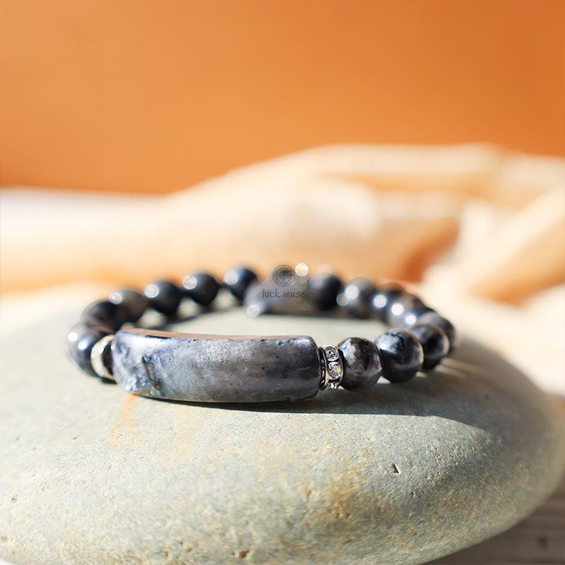 Natural Quartz Love Heart Healing Beads Bracelet - Luck Muse Shop - Image 28