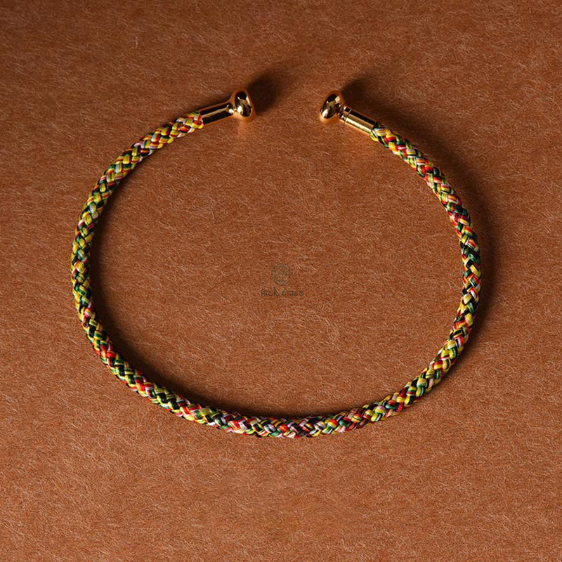Luck Muse Handmade Luck Braid Cuff Bracelet - Image 20