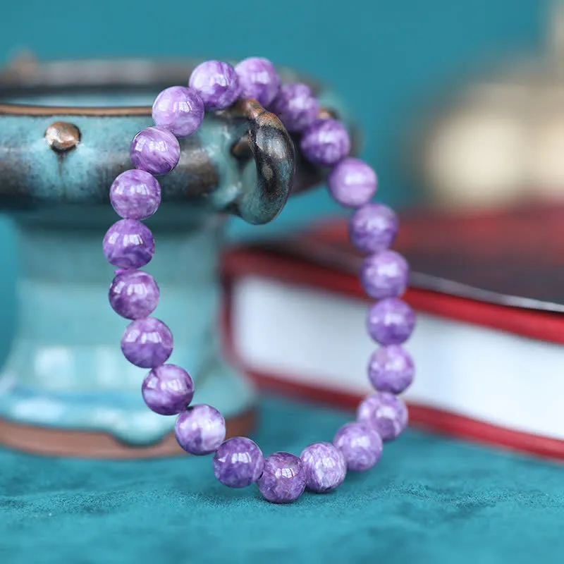 Amethyst Positive Transformation Crystal Bracelet - Image 2