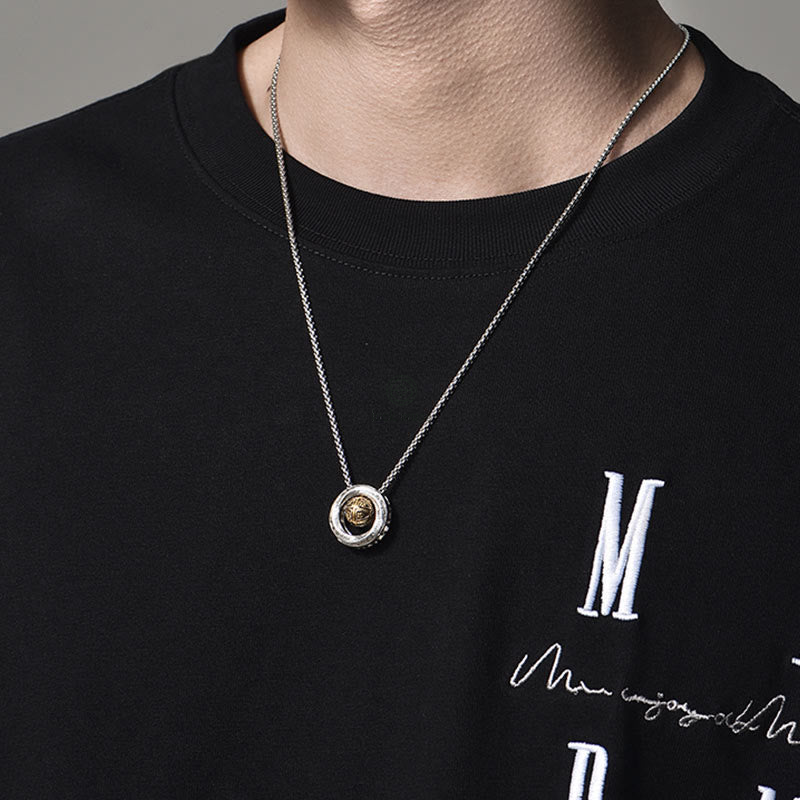 Luck Muse Mobius Copper Wealth Necklace with Lucky Bead - Image 10