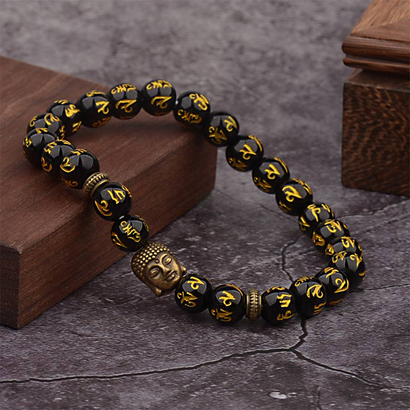 Tibetan Mantra Amulet Bracelet - Luck Muse Collection - Image 8