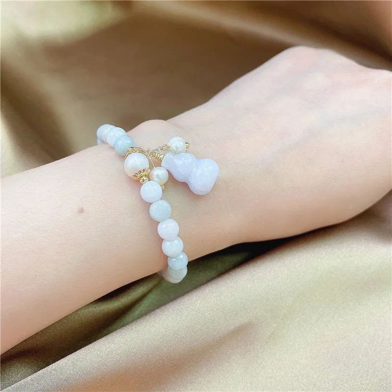 Jade Gourd Blessing Protection Bracelet - Image 3
