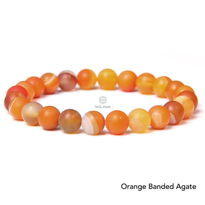 Agate Crystal Balance Beaded Bracelet - Image 4