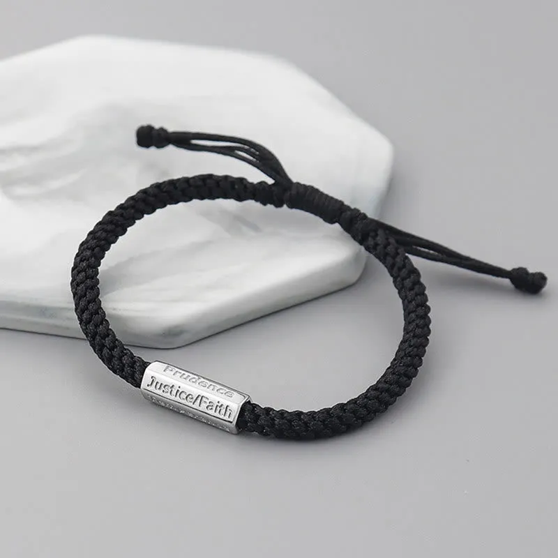 Seven Deadly Sins & Virtues Braided String Bracelet with Luck Muse - Image 16