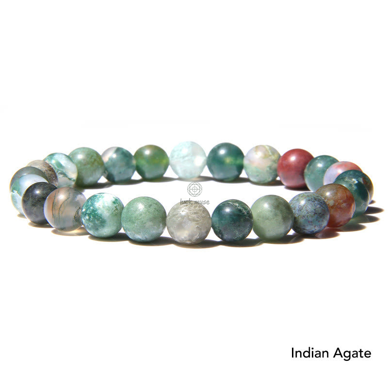 Agate Crystal Balance Beaded Bracelet - Image 35