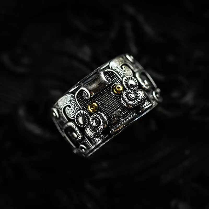 Mythical Beast Copper Healing Ring - Image 2
