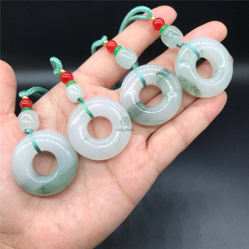 Natural Jade Luck Muse Prosperity Necklace Pendant - Image 10