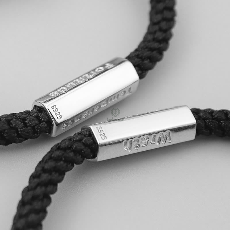 Seven Deadly Sins & Virtues Braided String Bracelet with Luck Muse - Image 4