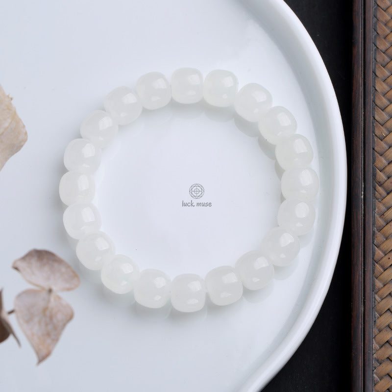 Luck Muse Gradient Jade Blessing Bracelet - Image 12