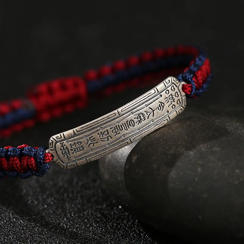 Luck Muse Sterling Silver Peace Amulet Bracelet for Protection - Image 6
