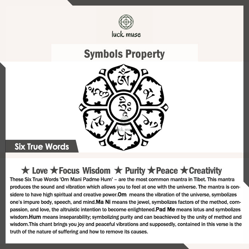 Tibetan Mantra Amulet Bracelet - Luck Muse Collection - Image 9