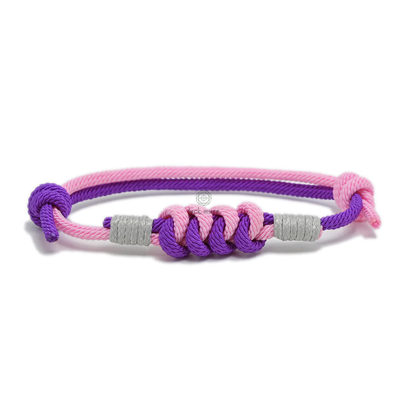 Samsara Knot Strength Reincarnation Knot Braid String Bracelet with Simple Design - Image 19