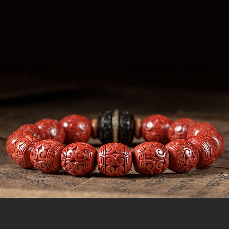 Cinnabar Ebony Blessing Bracelet from Luck Muse Shop - Image 8