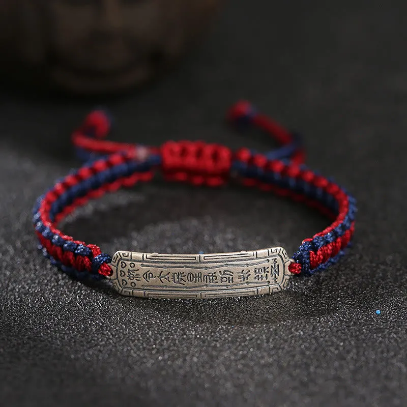 Luck Muse Sterling Silver Peace Amulet Bracelet for Protection