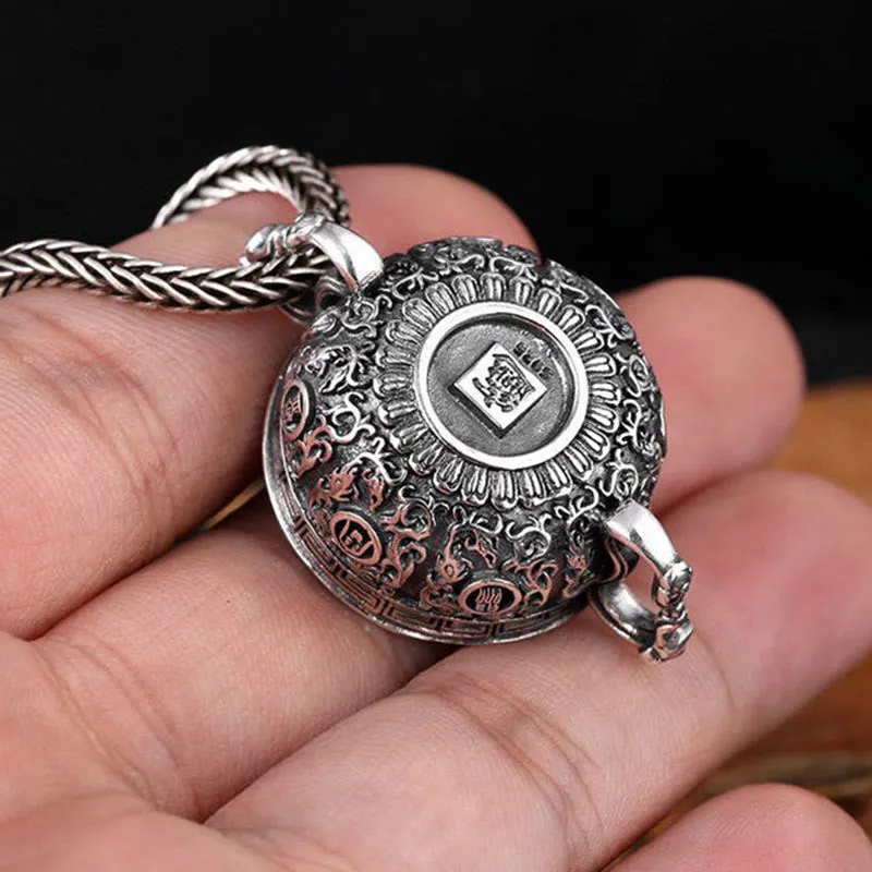 Luck Muse Prosperity Bowl Necklace with Copper Coin Ingots - Image 5