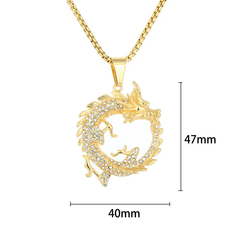Chinese Zodiac Dragon Success Pendant Necklace Crafted with Luck Muse - Image 5