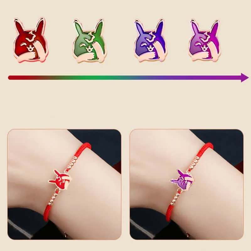 925 Sterling Silver Chinese Zodiac Luck and Faith Red String Bracelet - Image 22