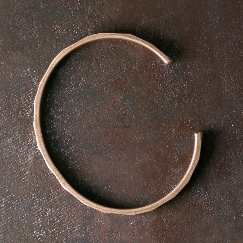 Vintage Rustic Copper Cuff Bracelet with Adjustable Wealth Design - Image 13