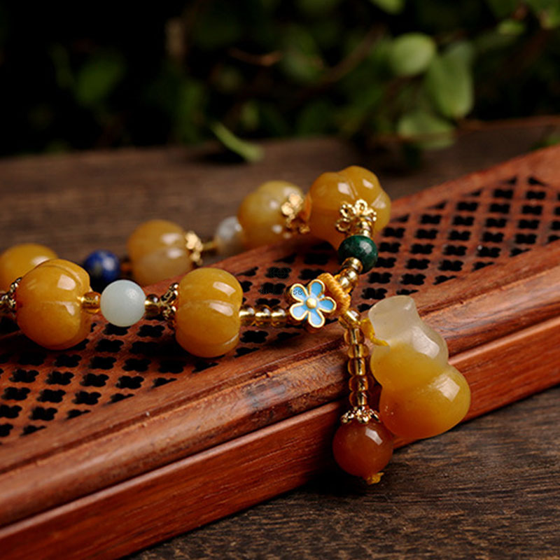 Luck Muse Prosperity Jade Pixiu Bracelet - Image 2