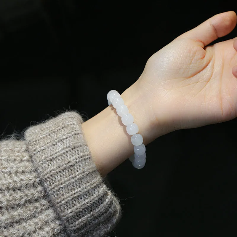 Luck Muse Gradient Jade Blessing Bracelet - Image 13