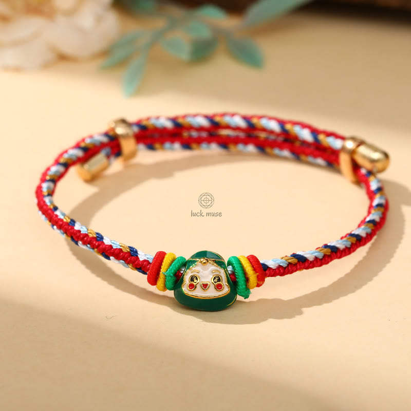 Colorful Zongzi Pattern Luck Muse Bracelet - Handmade Luck Bracelet for Children and Adults - Image 22