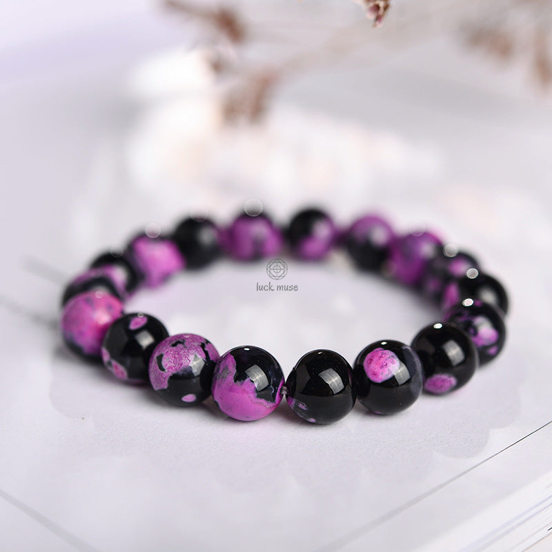 Agate and Black Onyx Protection Bracelet by Luck Muse Shop - Image 5