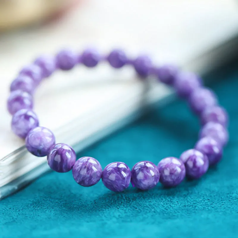 Amethyst Positive Transformation Crystal Bracelet - Image 4