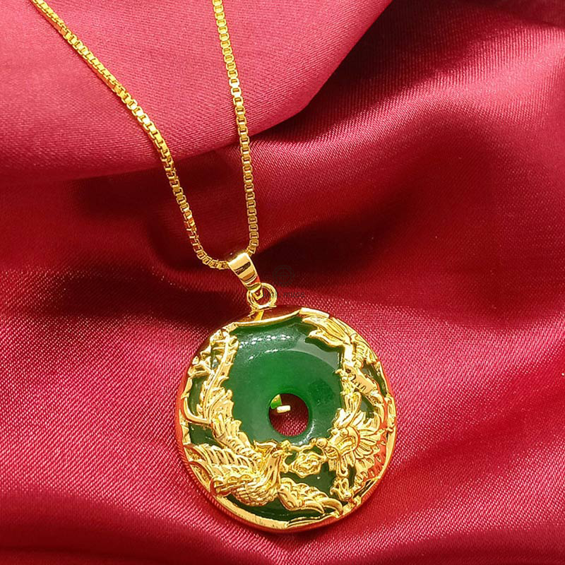 Luck Muse Jade Prosperity Necklace - Image 6