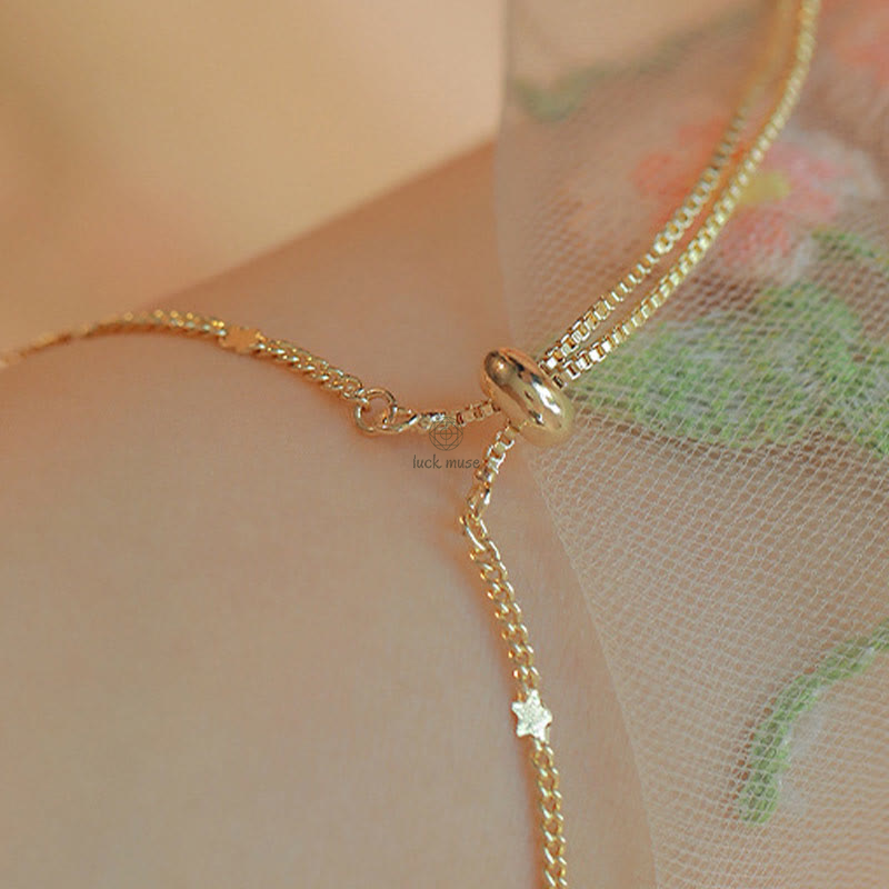 Maple Leaf Green Chalcedony Courage & Strength Bracelet with 14k Gold Plating by Luck Muse Shop - Image 9