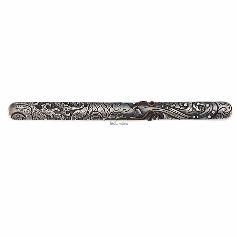 Koi Fish Luck Wealth Success Bracelet - 999 Sterling Silver & 990 Gold - Image 12
