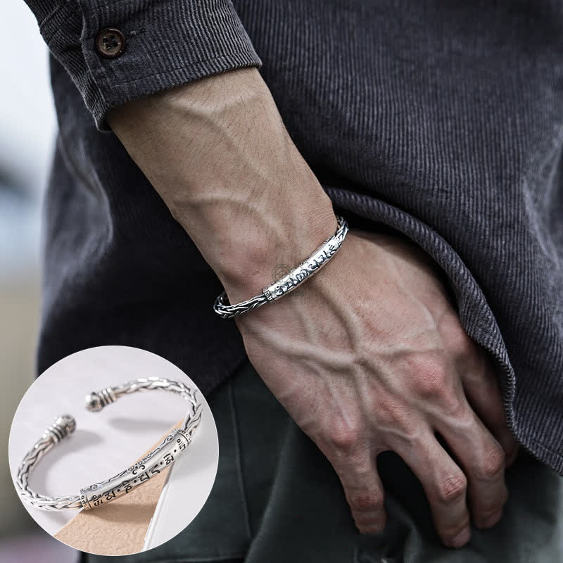 Luck Muse Viking Copper Balance Bracelet with Twisted Braided Pattern - Image 12