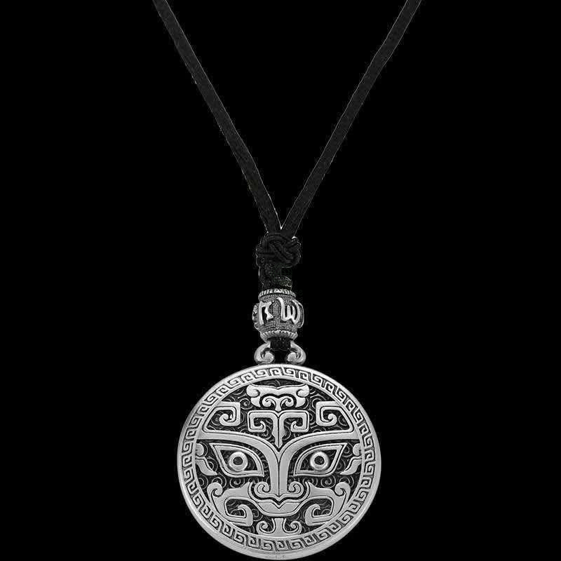 Feng Shui Taotie Wealth Mythical Creature Necklace Pendant - Image 6