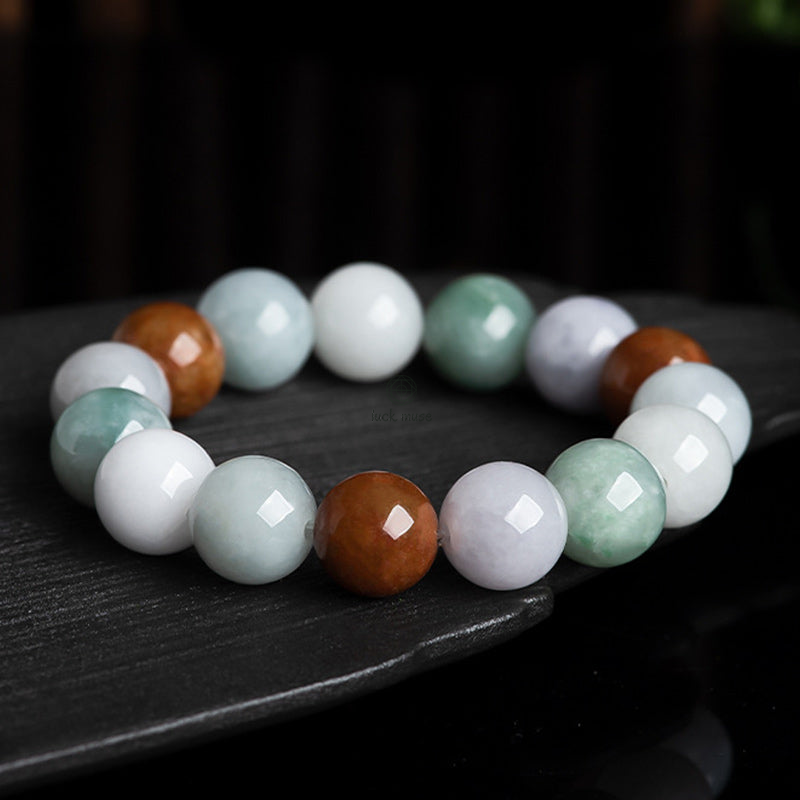 Natural Jade Healing Protection Bracelet - Luck Muse Shop - Image 6
