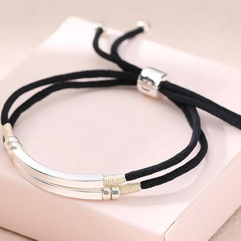 925 Sterling Silver Red String Layered Bracelet by Luck Muse Shop - Image 8