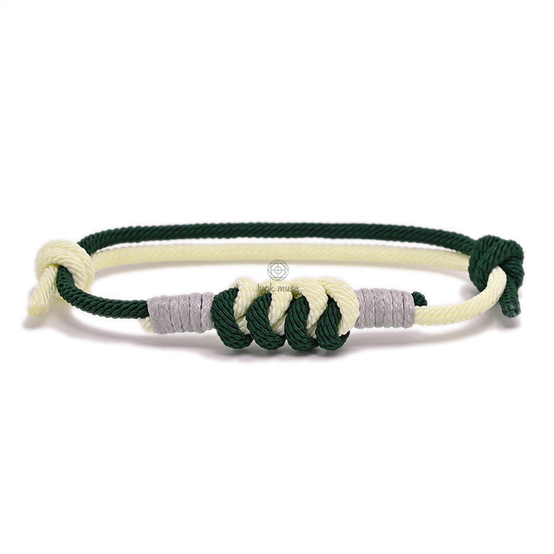 Samsara Knot Strength Reincarnation Knot Braid String Bracelet with Simple Design - Image 15