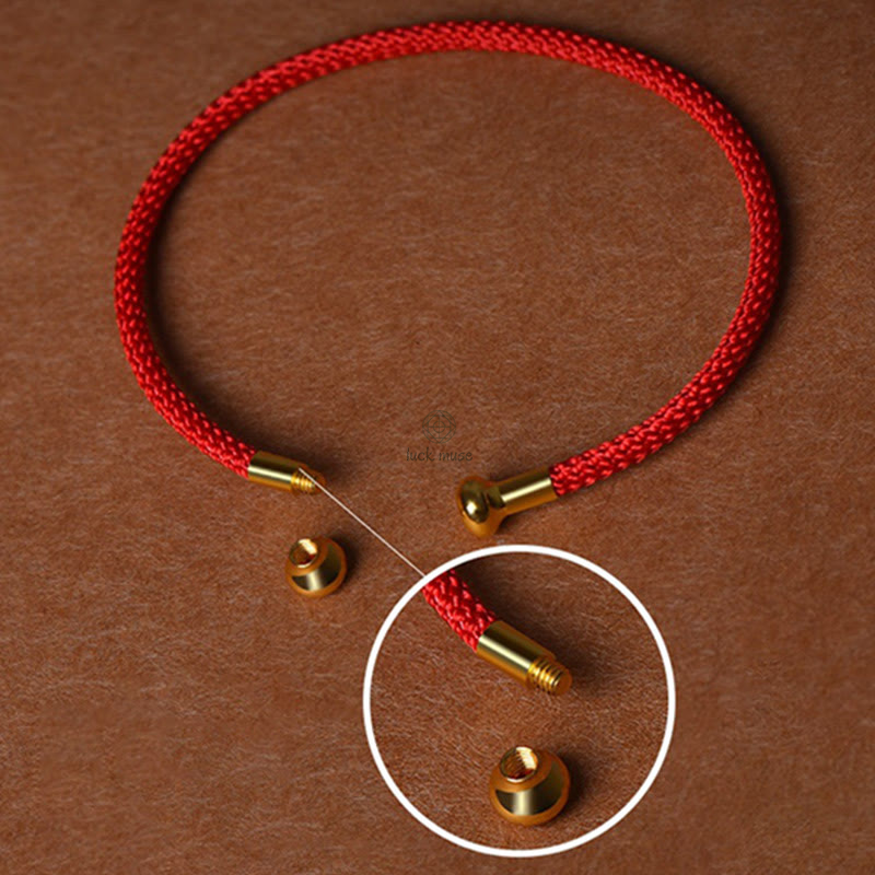 Luck Muse Handmade Luck Braid Cuff Bracelet - Image 5