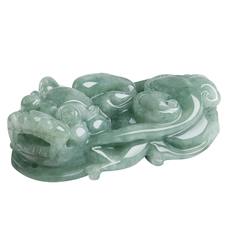 Jade PiXiu Wealth Luck Necklace Pendant - Image 11