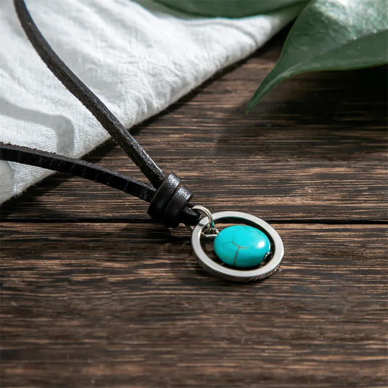 Luck Muse Turquoise Protection Necklace