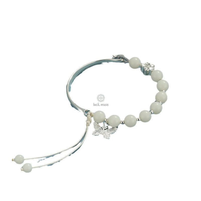 Bodhi Seed Butterfly Lotus Luck Wealth Bracelet - Image 8