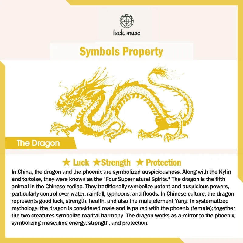 Luck Muse Tibetan Jade Dragon Necklace - Image 10