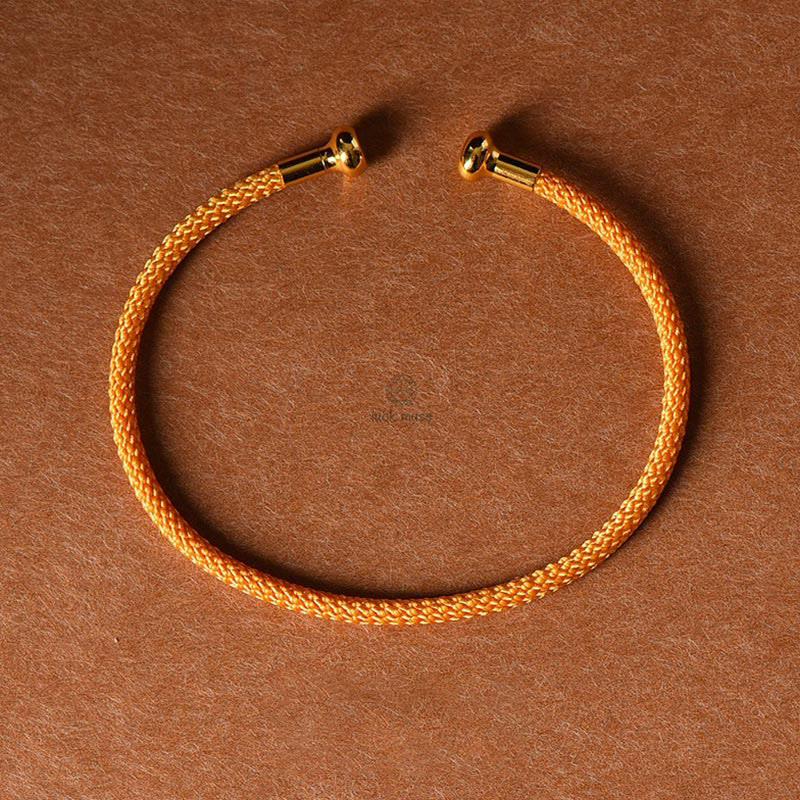 Luck Muse Handmade Luck Braid Cuff Bracelet - Image 23