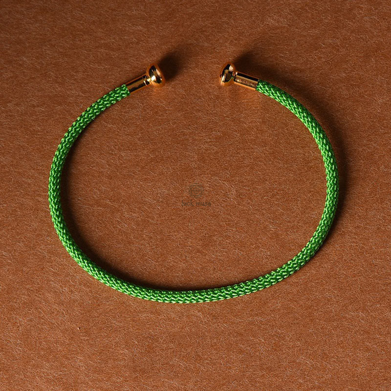 Luck Muse Handmade Luck Braid Cuff Bracelet - Image 32