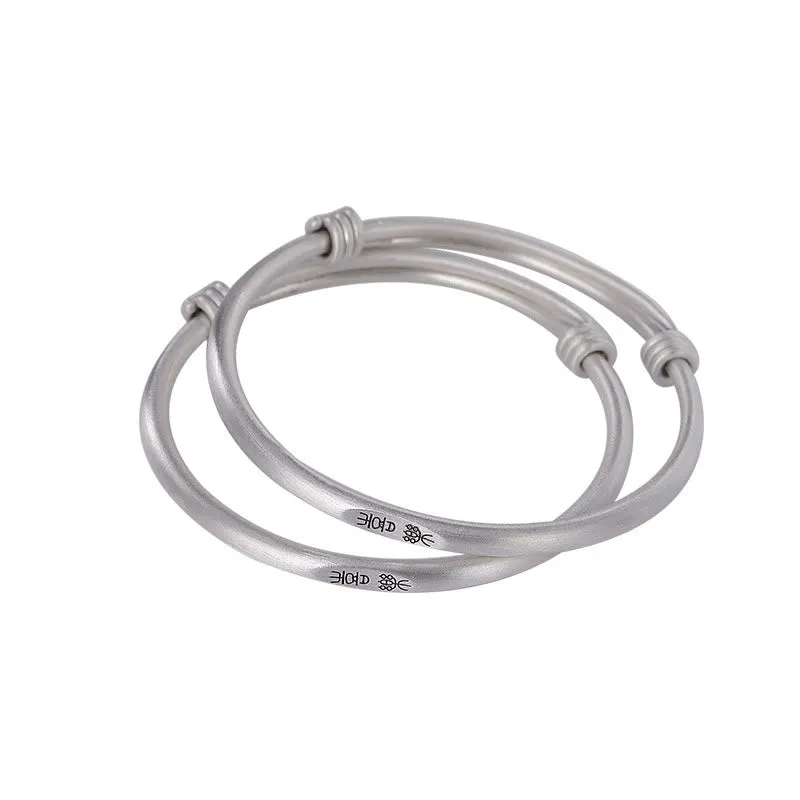 Luck Muse 999 Sterling Silver Kids Child Bracelet for Peace, Joy, and Protection - Image 13
