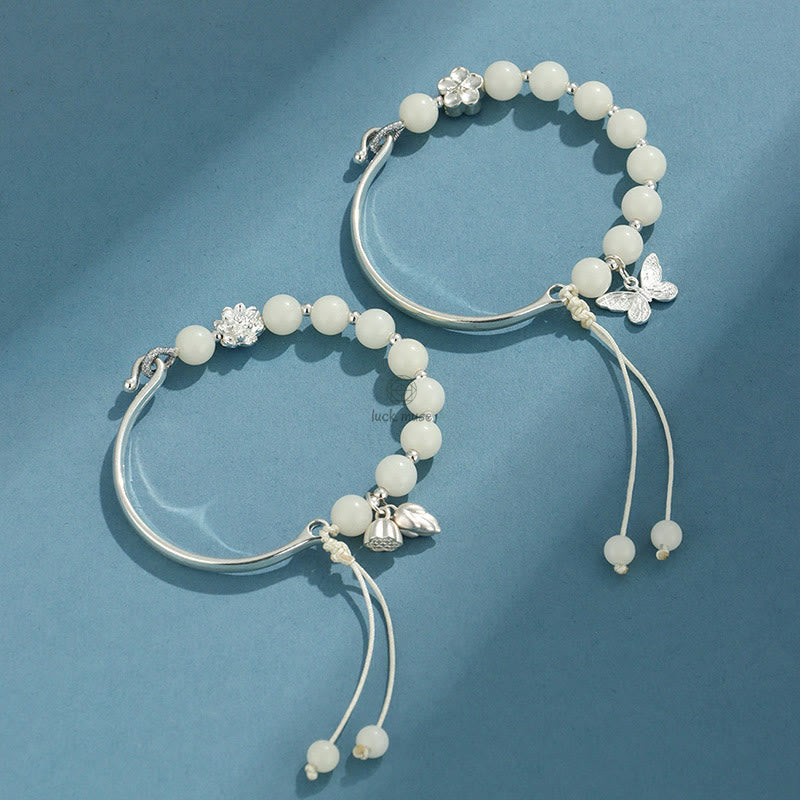 Bodhi Seed Butterfly Lotus Luck Wealth Bracelet - Image 9